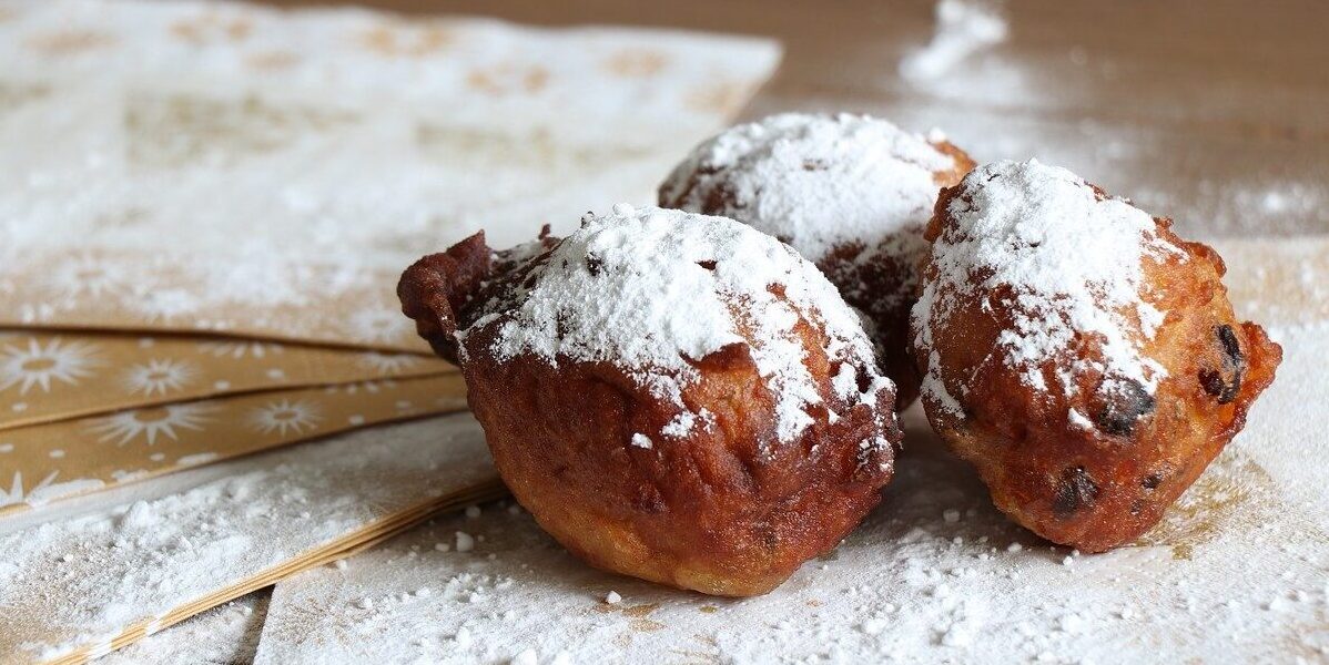 Vegan oliebollen