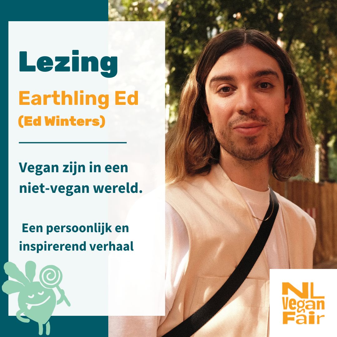 Earthling Ed op de NLVegan Fair