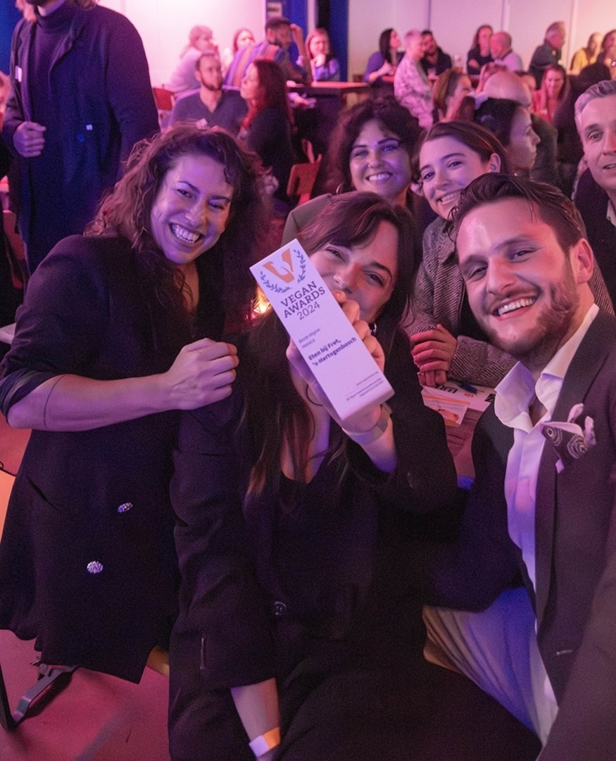 Vegan Awards winnaar Eten bij Fret in de categorie beste vegan horeca 2024.